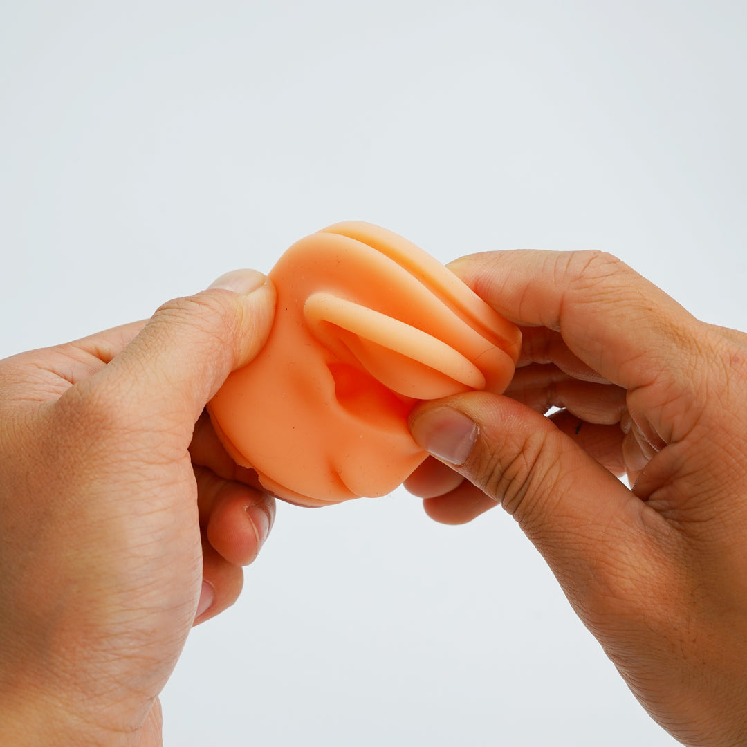 5D Silicone Face Model with Realistic Features – Perfect for Piercing Training and Jewelry Display