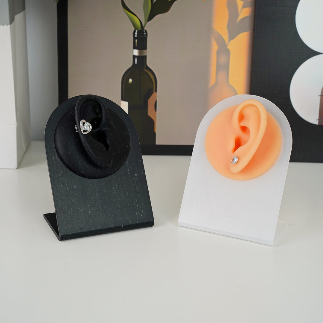 5D Silicone Face Model with Realistic Features – Perfect for Piercing Training and Jewelry Display